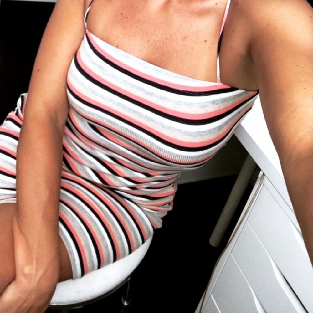 Spaghetti Strap Mini Dress